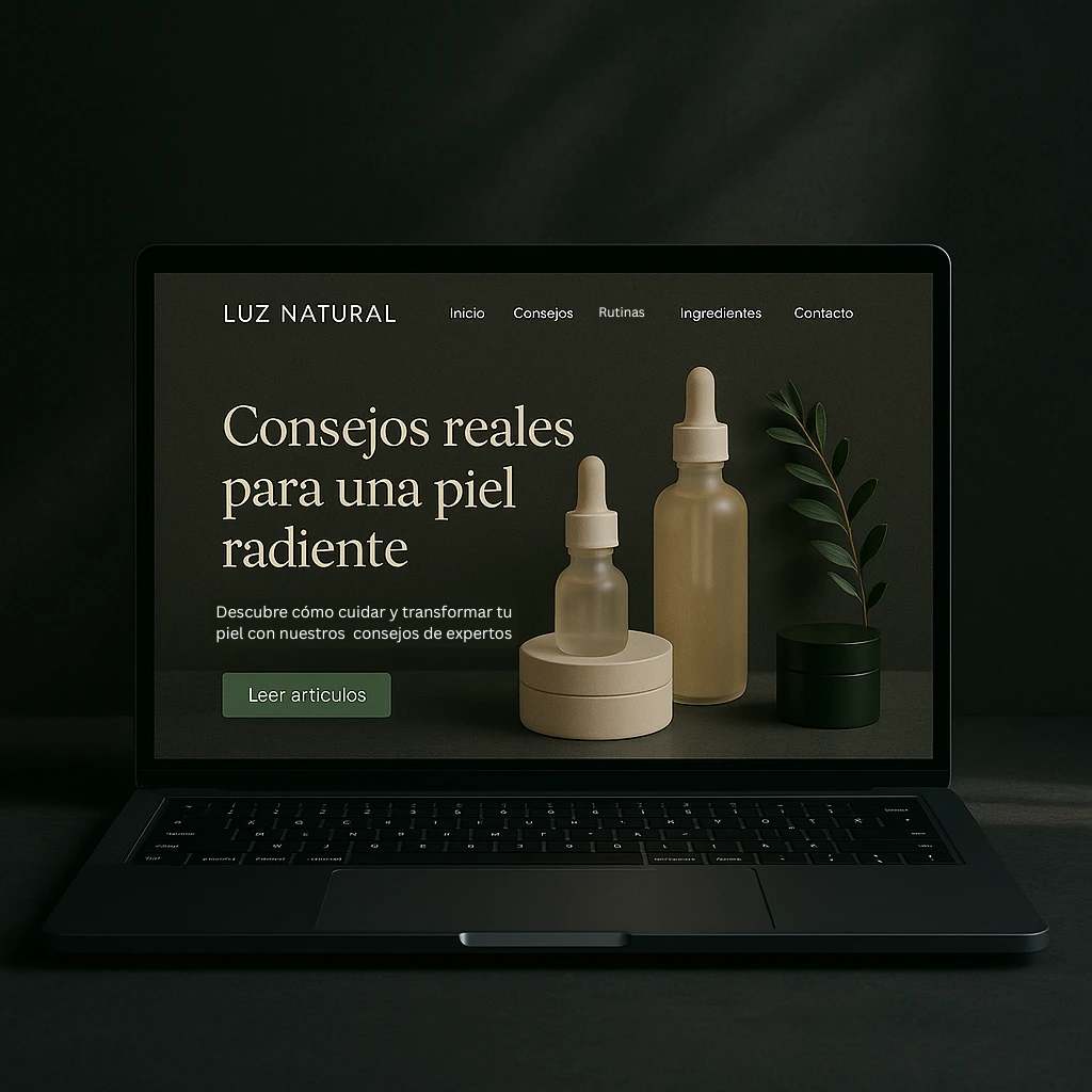 creación de sitios web profesionales